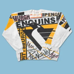 1992 Pittsburgh Penguins AOP Sweater Large