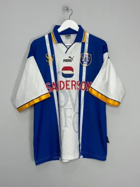 1995/97 SHEFFIELD WEDNESDAY DEGRYSE #14 HOME SHIRT (XL) PUMA