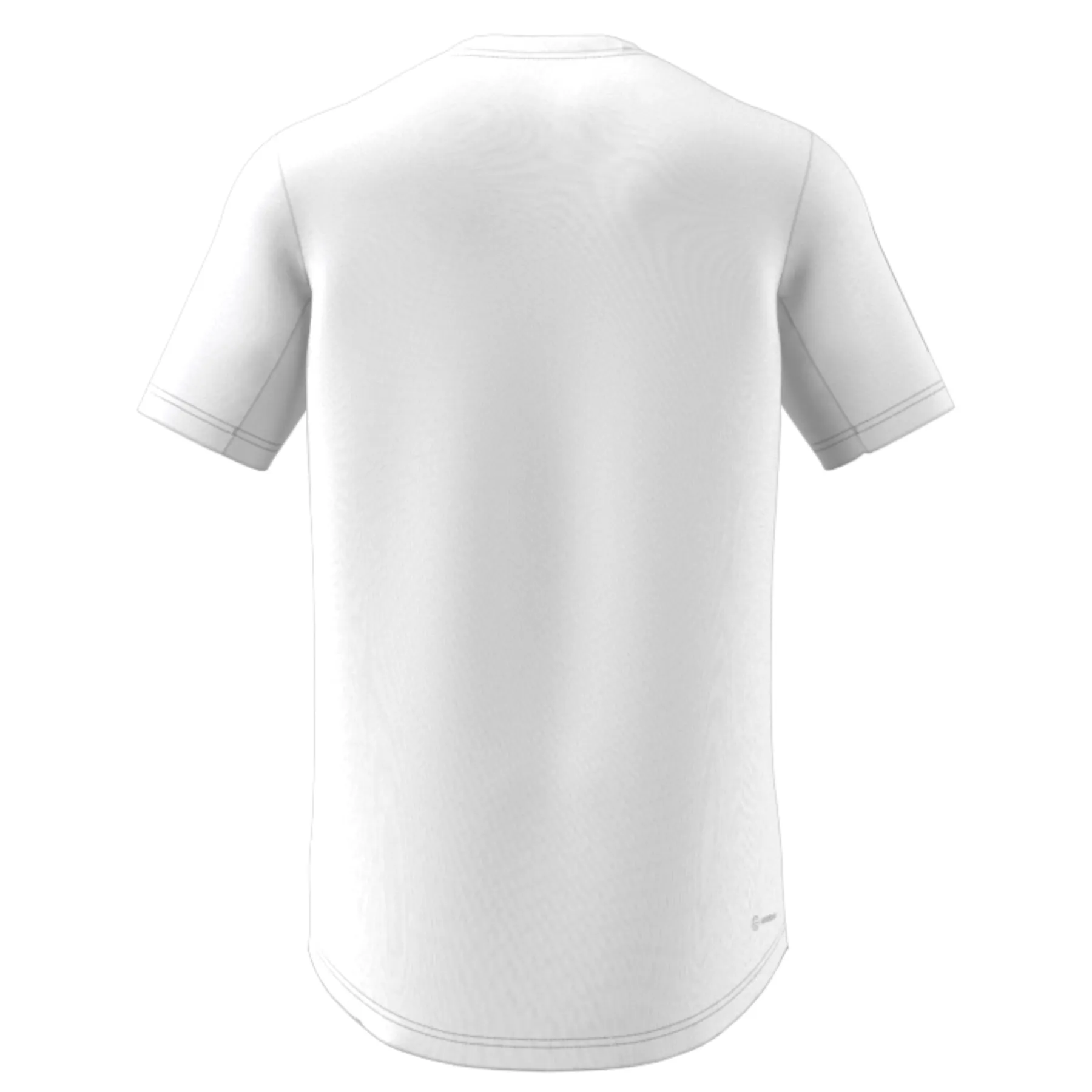 Adidas Performance Club 3 Strike Men Tennis Tee - White/Black