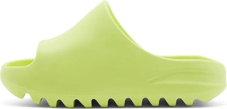 Adidas Yeezy Slide Kids 'Glow Green' Sandals