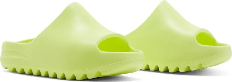 Adidas Yeezy Slide Kids 'Glow Green' Sandals