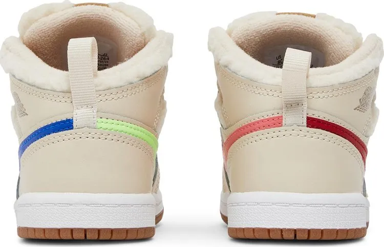 Air Jordan 1 Mid Utility TD Fleece Tan