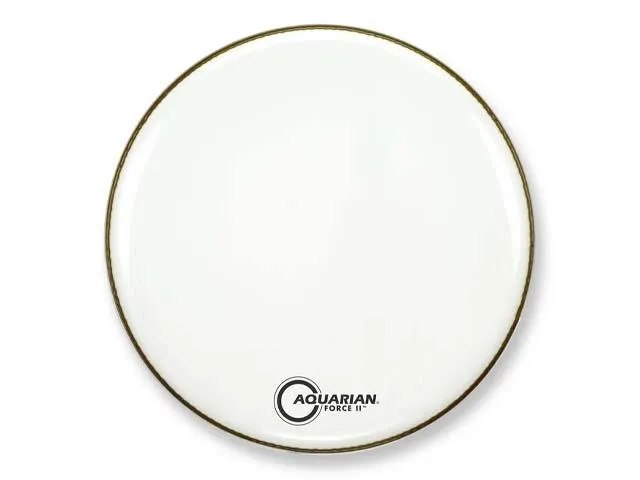 Aquarian 26" White Resonant Bass Drum Head