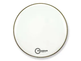 Aquarian 26" White Resonant Bass Drum Head