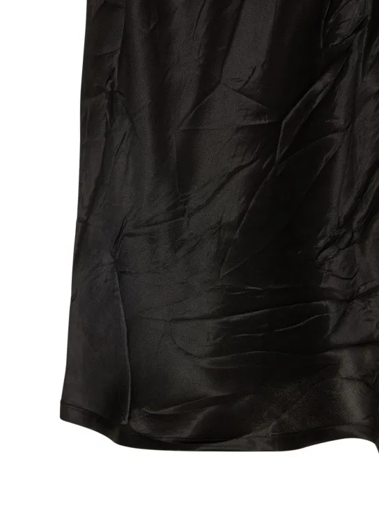 Balenciaga   Fluid silk satin slip dress 