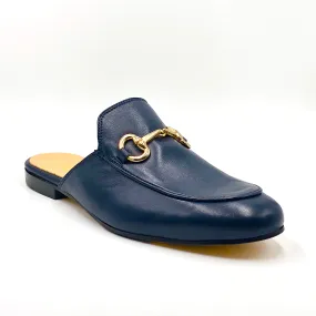 Bitmule - The Loafer Mule with Bit in Navy