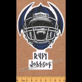 Blind Skateboards Heritage Skull Series Skateboard Sticker - Rudy Johnson