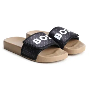 Boss Slides B1 Logo Black