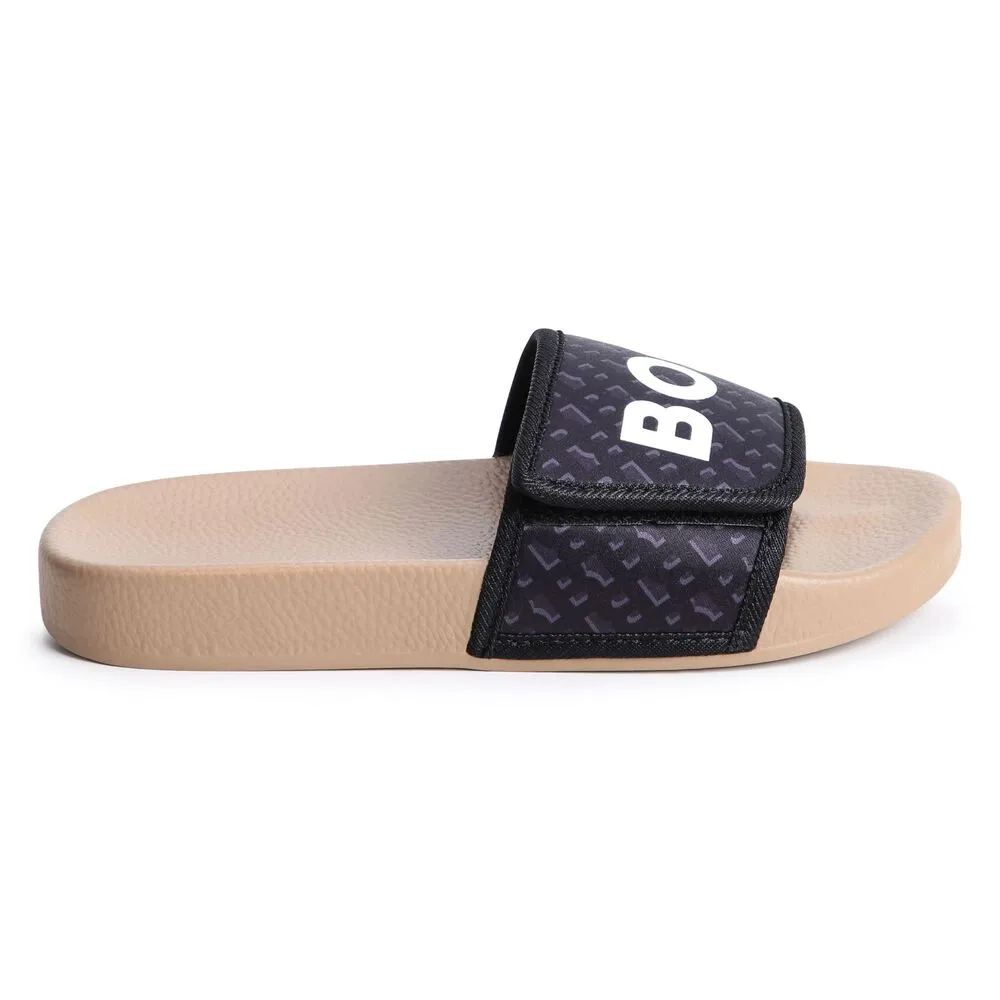 Boss Slides B1 Logo Black