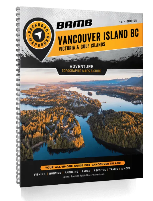 BRMB Vancouver Island BC. Victoria and Gulf Islands Mapbook 10th edition.