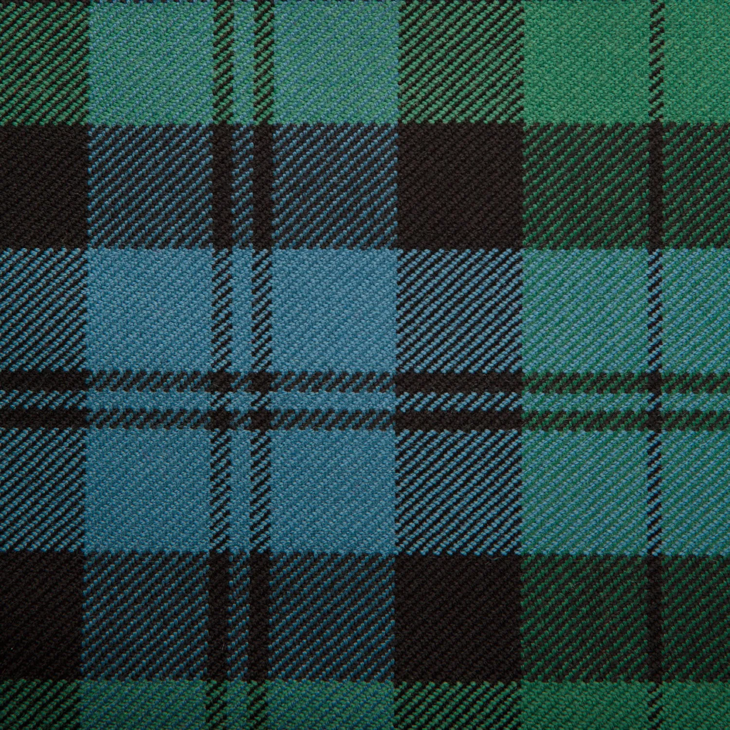 Campbell Caledonian Tartan Check 100% Wool