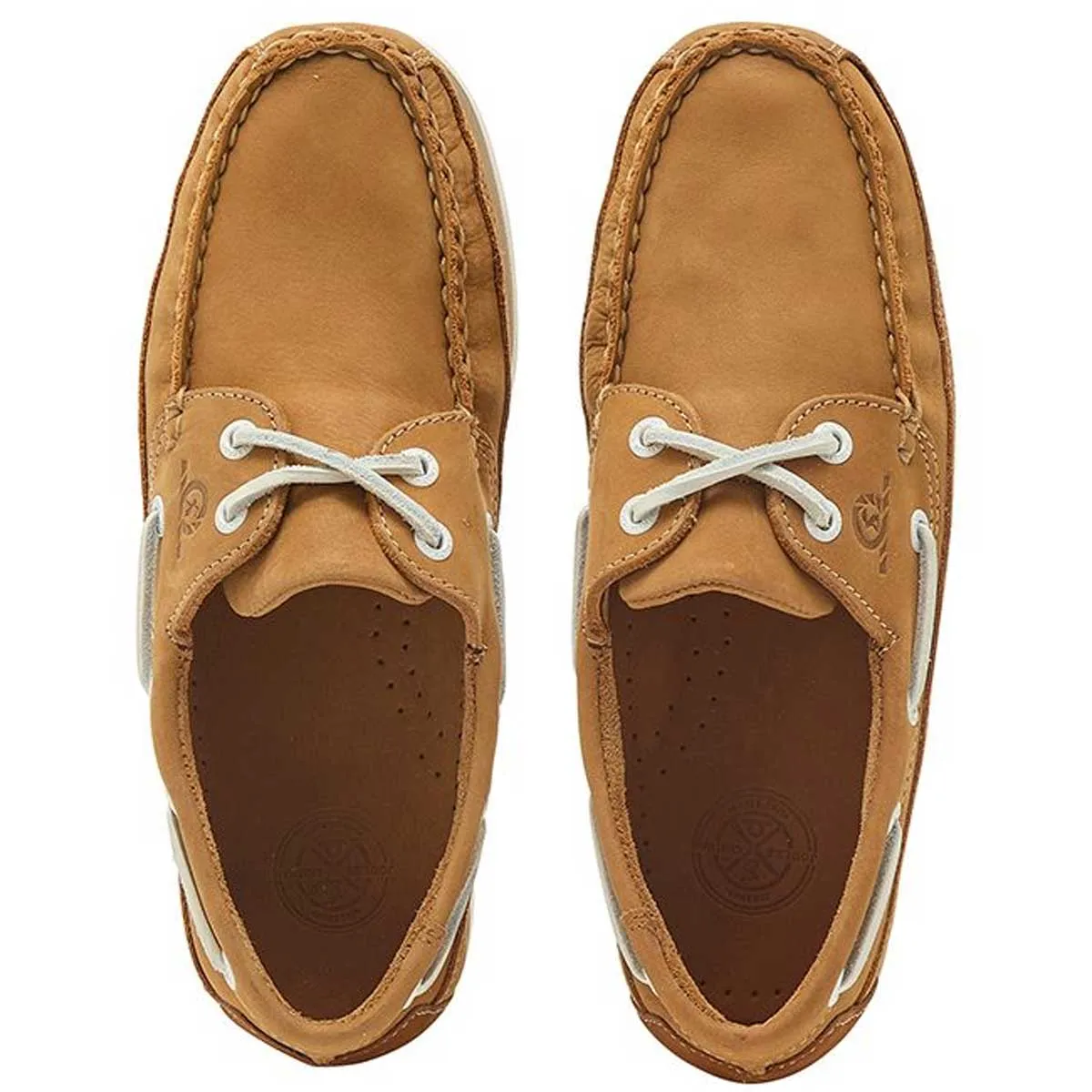 CHATHAM x JOULES Pier Premium Nubuck Boat Shoes - Women's - Tan