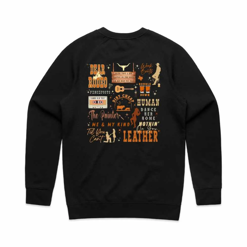 Cody Johnson Set List Sweatshirt