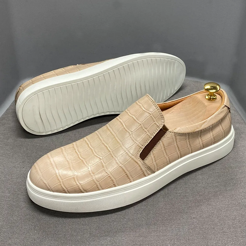 Comfortable Crocodile Print Shoes