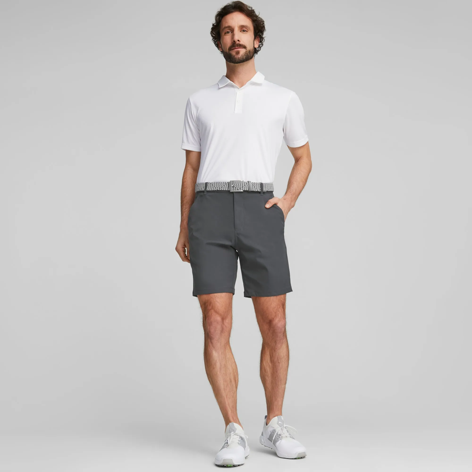 Dealer 8" Golf Shorts | Strong Gray