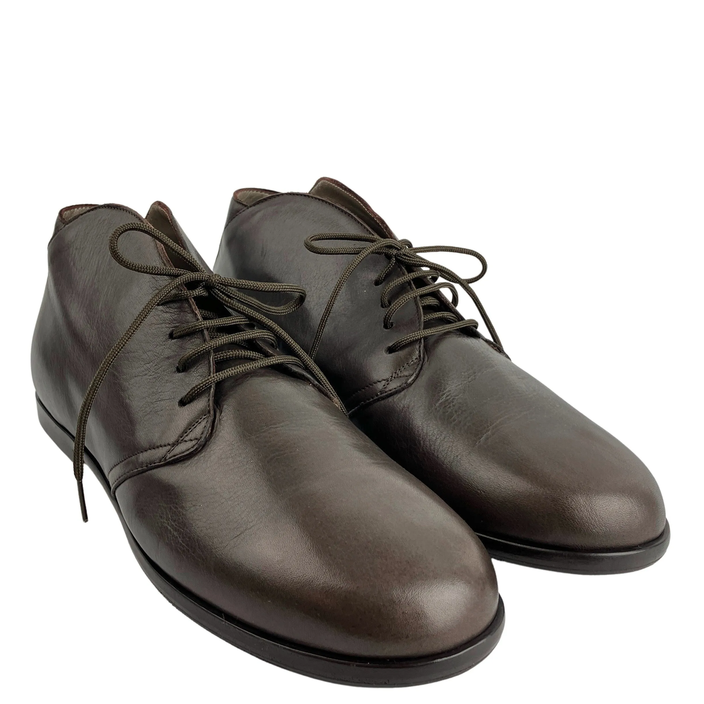 Dušan Lace Up Loafers in Brown