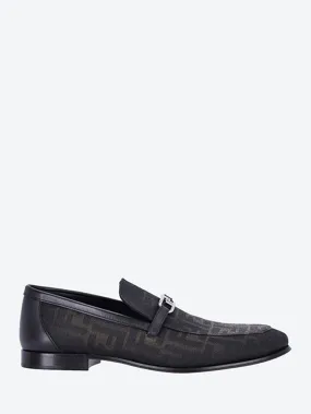 Fendi olock tessuto ff loafers