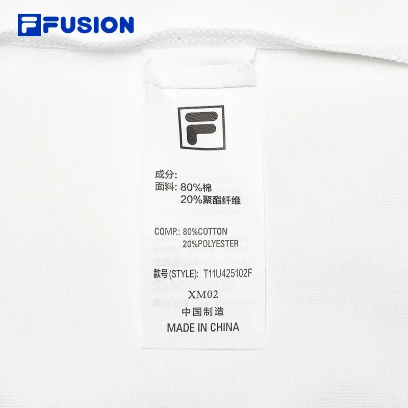 FILA FUSION INLINE UNIFORM Unisex Short Sleeve T-shirt in White