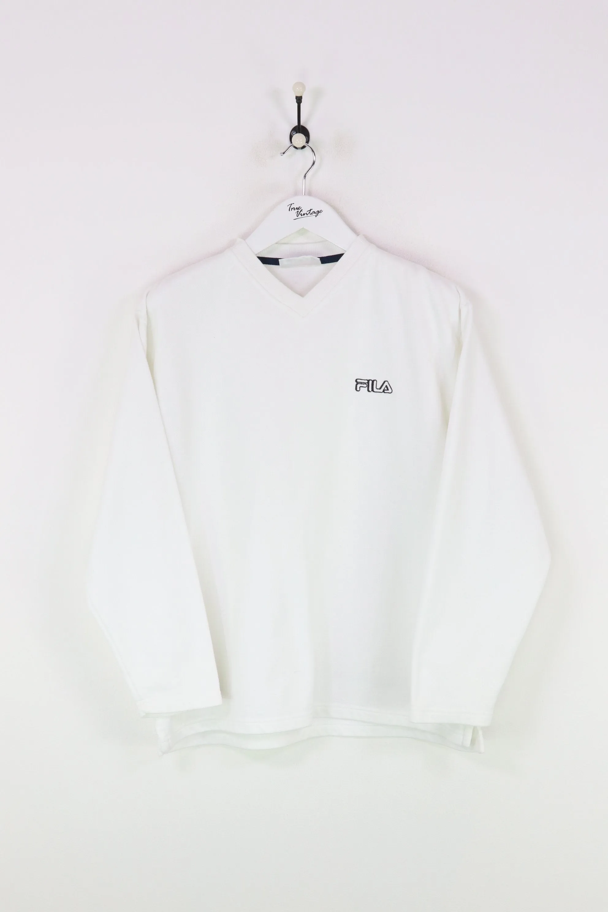 Fila Sweatshirt White Medium