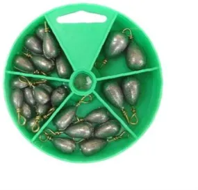 Gillies Bass Dial Sinker Pack - Ultimate Weight Optimization for Enhanced Fishing Experience