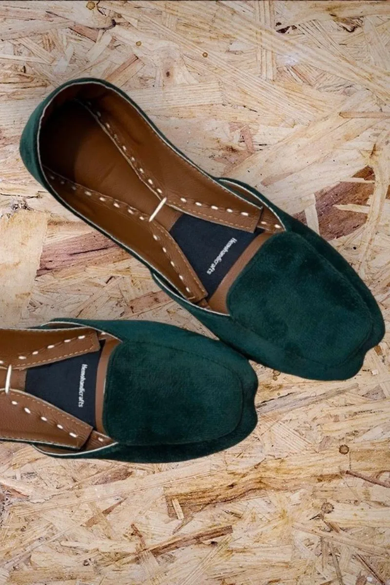 Hemo Handicraft - Mint Green Loafers