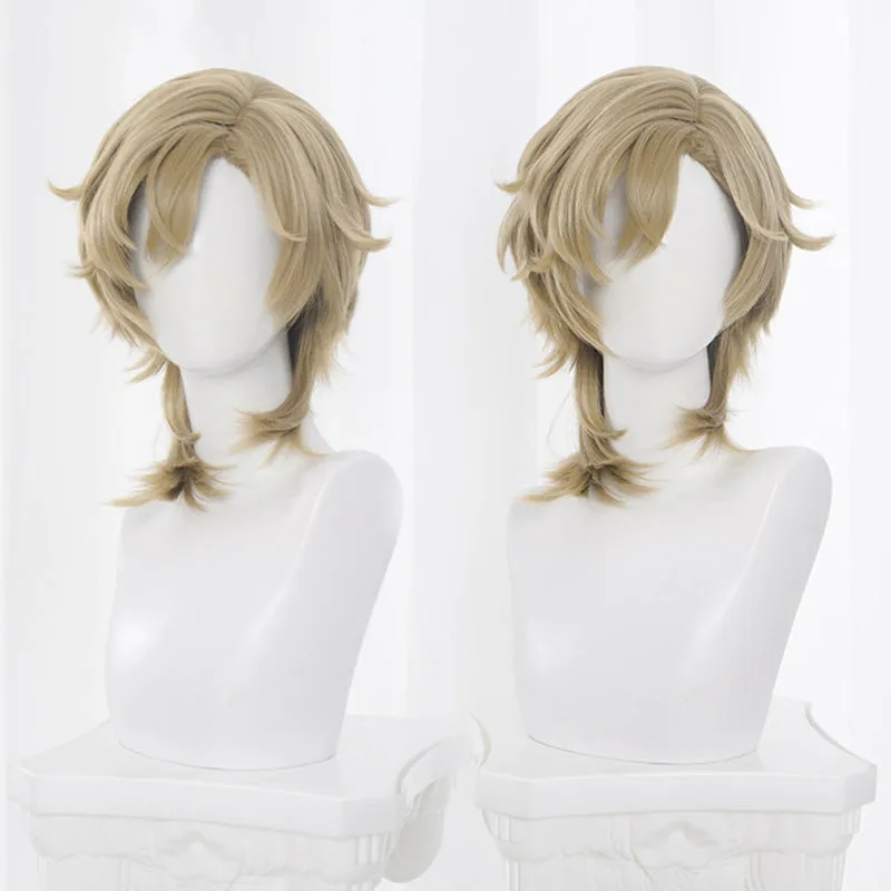 Honkai: Star Rail Daily Aventurine Shajin Cosplay Wig