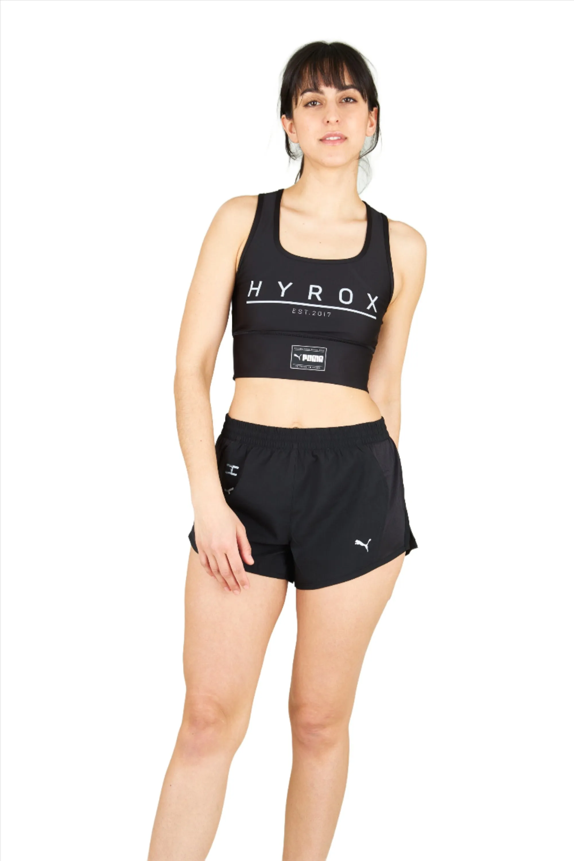 HYROX|PUMA Fit Skimmer Top - Black