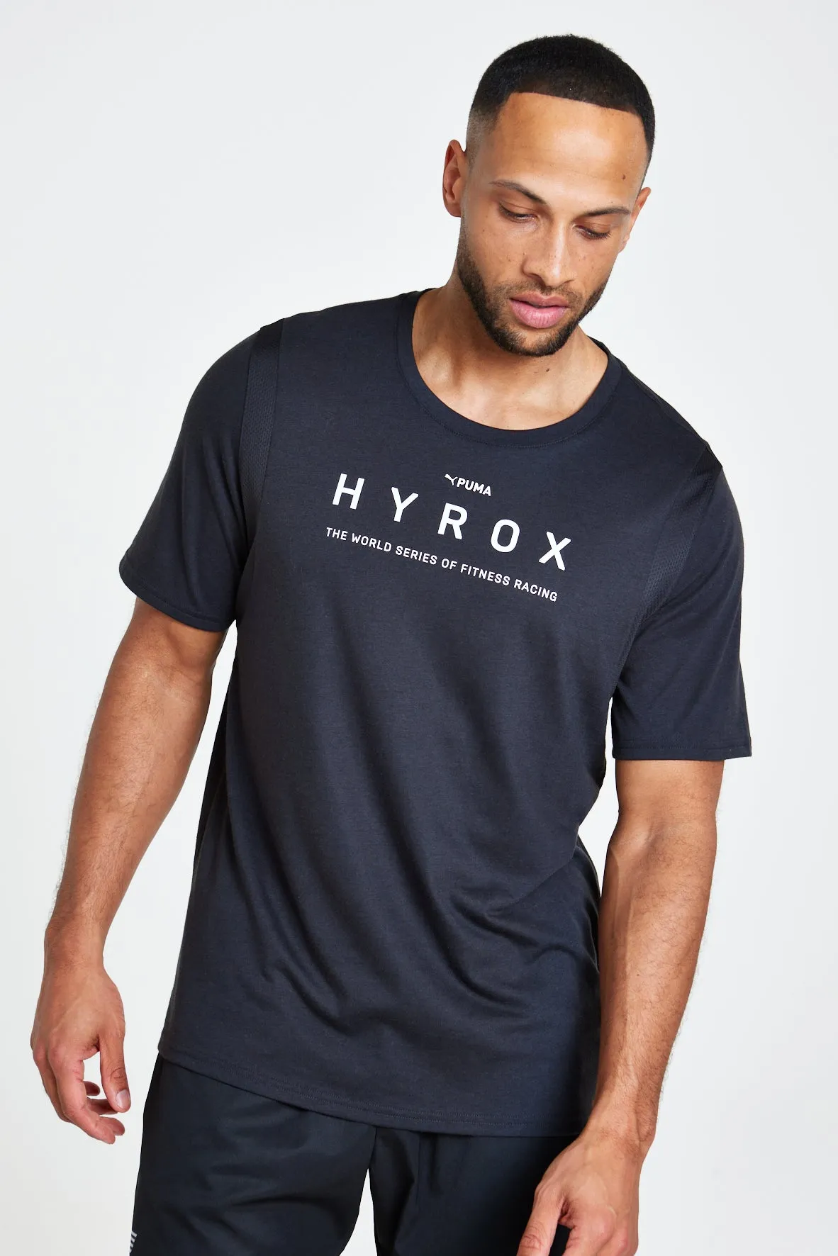 HYROX|PUMA FIT Triblend Tee - Black