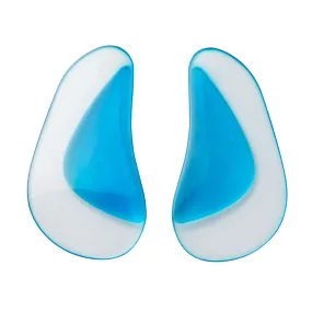 Importikaah Arch Correction Insoles: Adult Silicone Half Insoles for Inward & Outward Arch Correction - Eversion Support