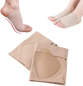 Importikaah Silicone Gel Arch Support Sleeve - 3 Pack: Orthotic Flat Feet Pad, Plantar Fasciitis Relief