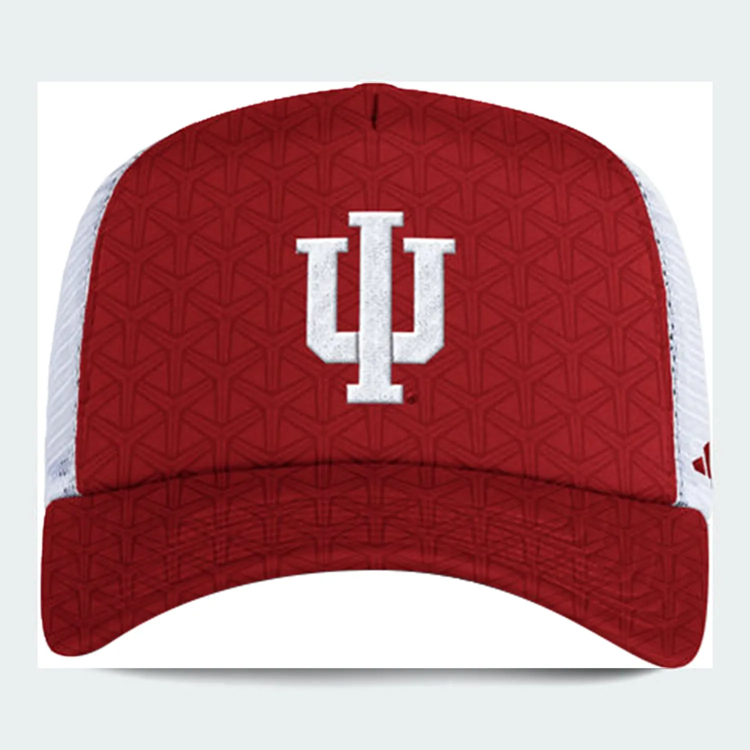 Indiana Hoosiers Adidas Foam Trucker Crimson Adjustable Hat