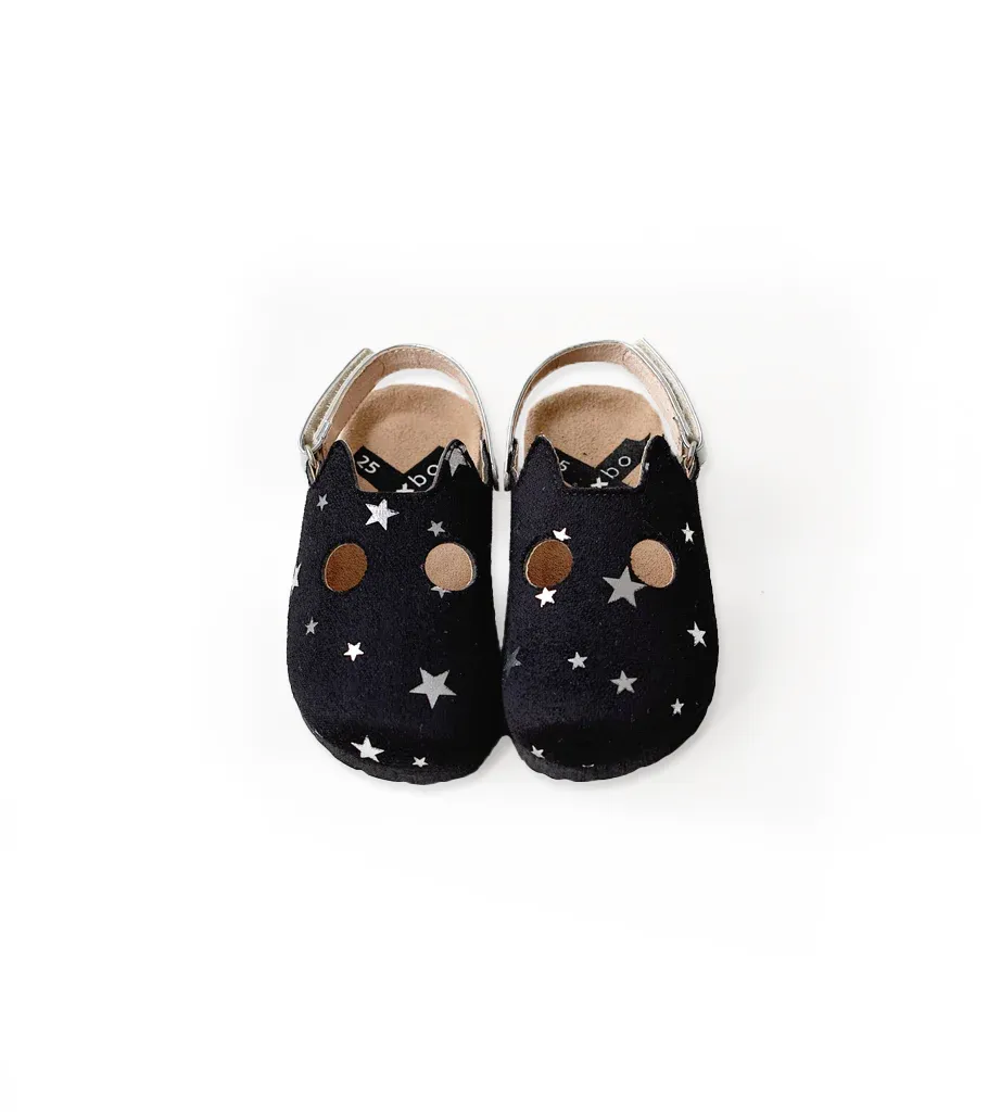 Kids Natural Cork Kids Summer Sandal - Fox Shining Stars