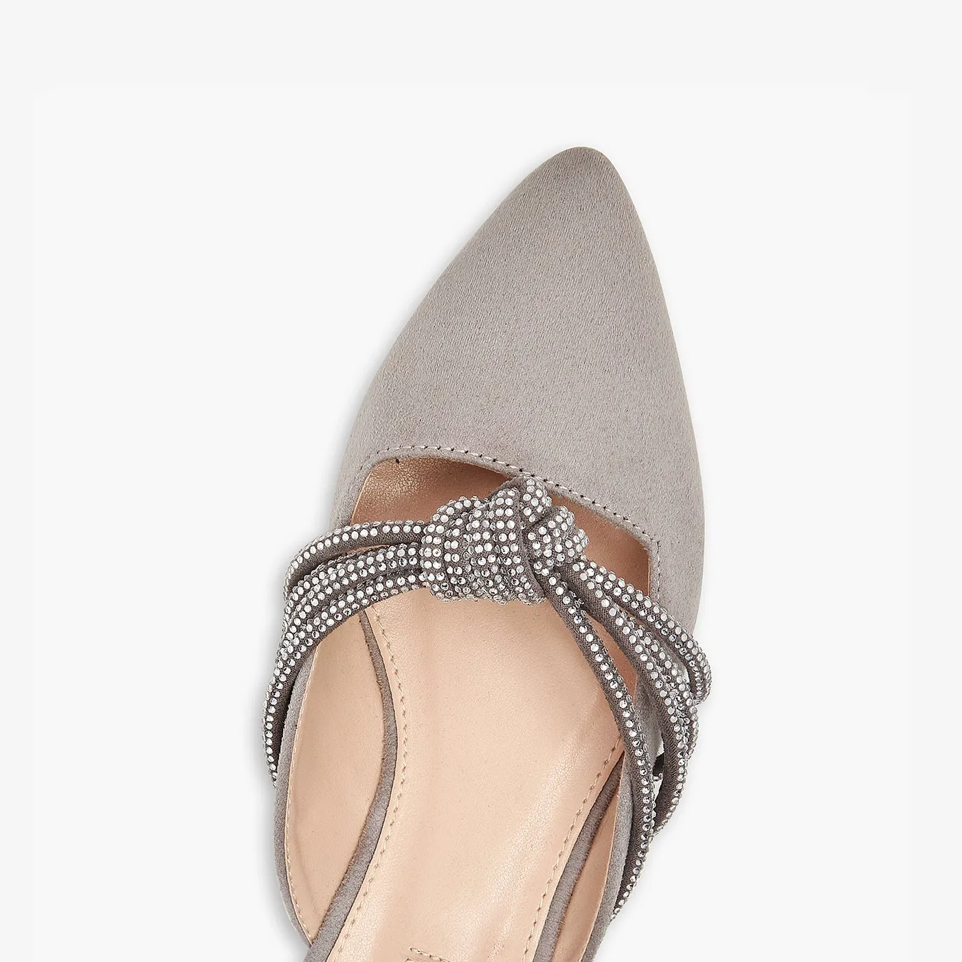 Knotted Pointed Mules