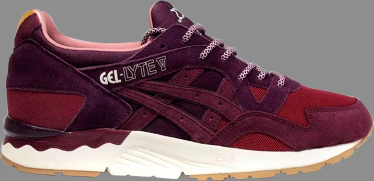 Mita x gel lyte 5 'dried rose' Asics sneakers, red