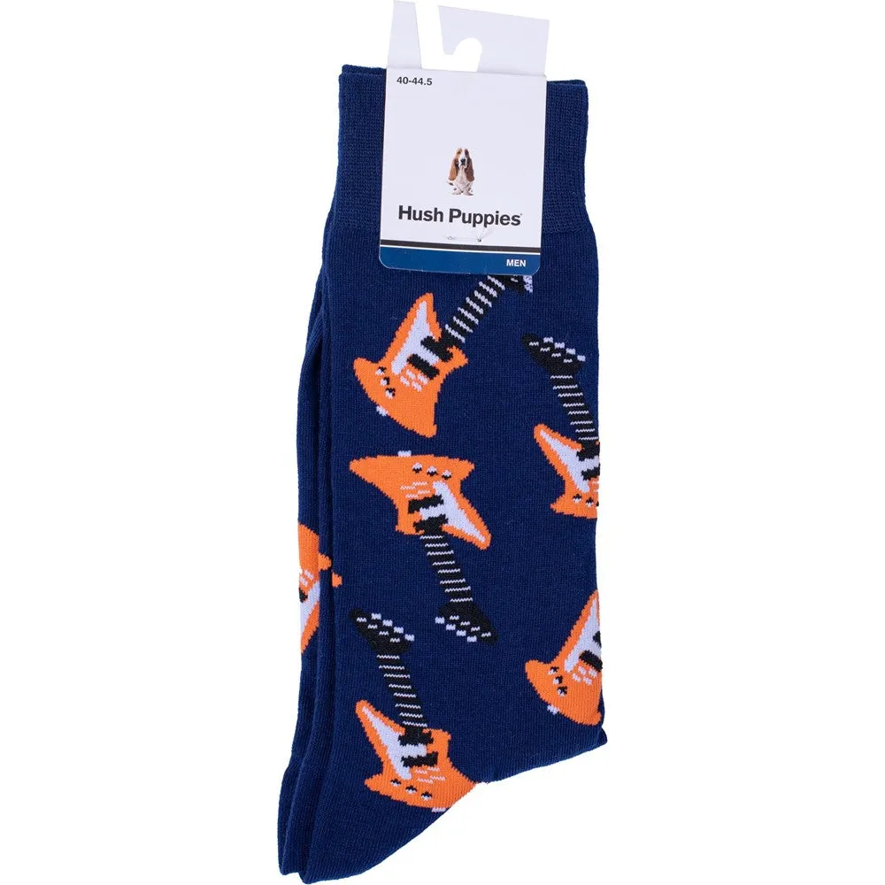 Navy Guitar Socks