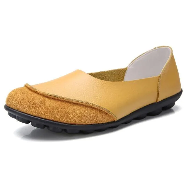 Soft Leather Women's Bunion Moccasins