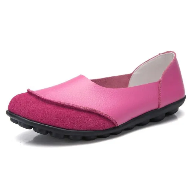 Soft Leather Women's Bunion Moccasins