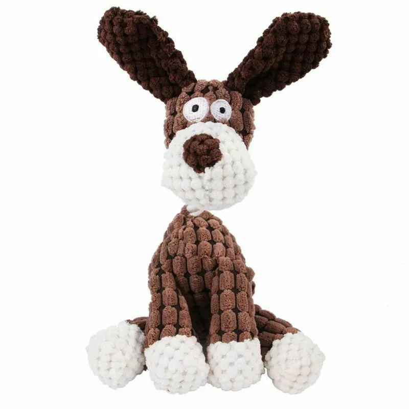 Squeaky Dog Toys - Doggy, Donkey & Giraffe