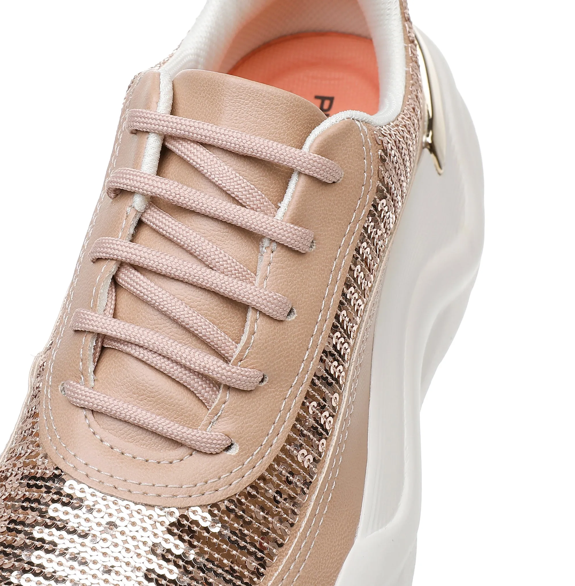 Street Savvy: Embellished Chunky Lace-Up Sneakers (939.010)