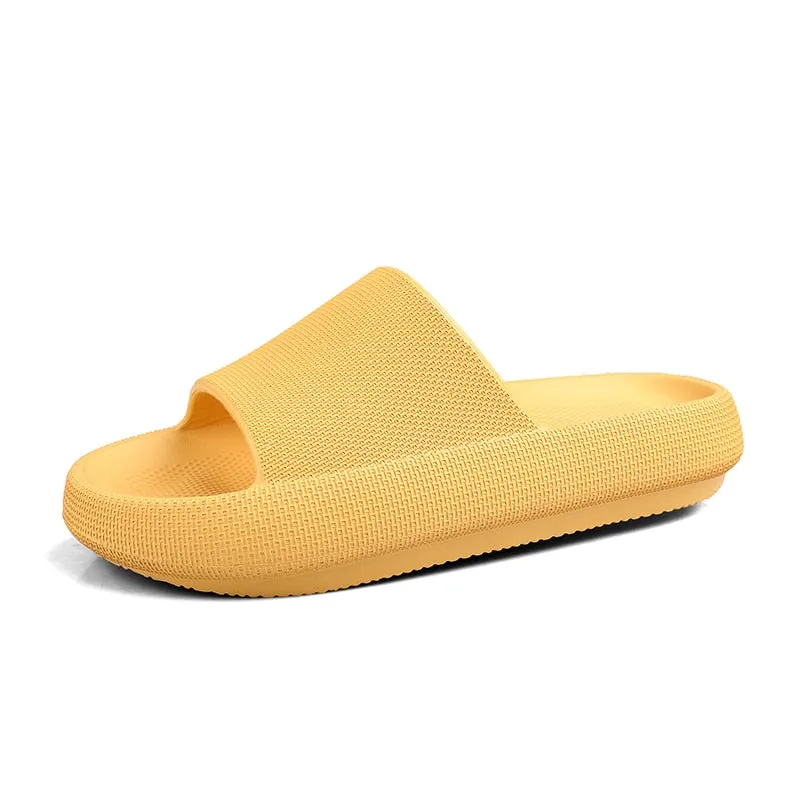 TEEK - Thick Sole Soft Bread Slippers