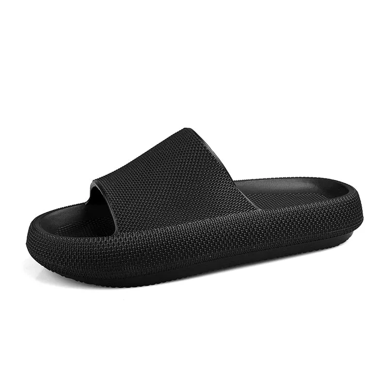 TEEK - Thick Sole Soft Bread Slippers