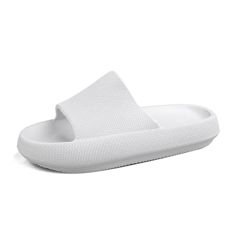 TEEK - Thick Sole Soft Bread Slippers