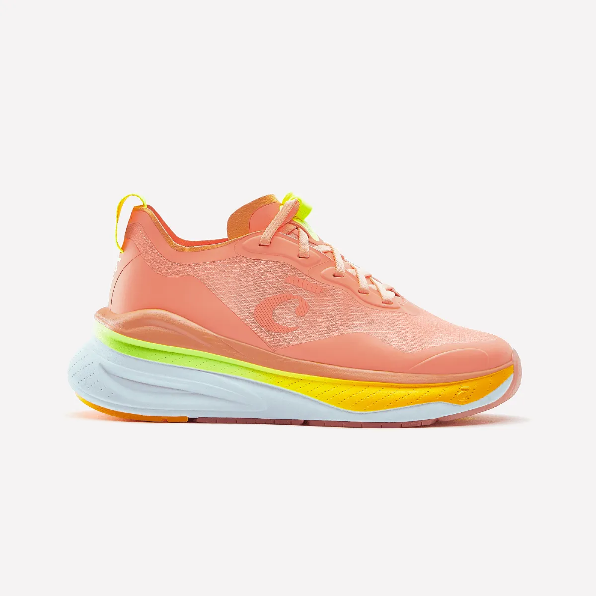 Women's Alto - Coral / Neon Yellow