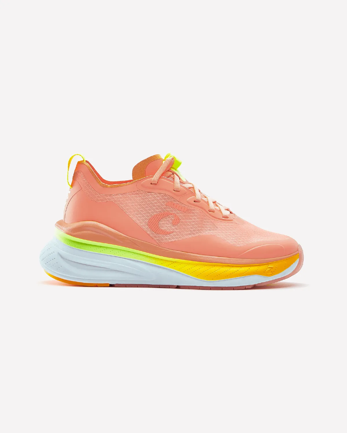 Women's Alto - Coral / Neon Yellow