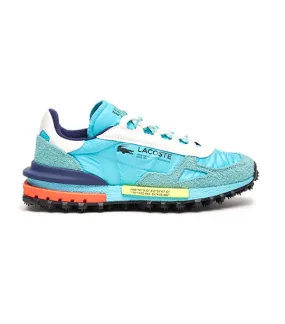 Women's Elite Active Textile Trainers Turquoise/Light Green