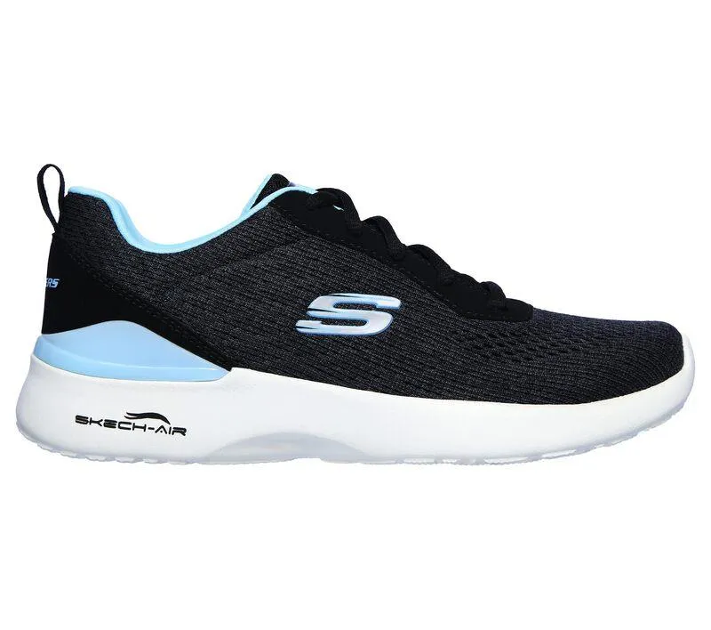 Women's Wide Fit Skechers 149340 Skech-Air Dynamight Top Prize Walking Sneakers