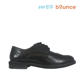 Zapatos Gali Wingtip negro para hombre